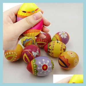 Other Festive Party Supplies Easter Eggs Squishy Toy Pu Slow Rising Jumbo Stress Relief Animals Ball Toys Squeeze Decompression Dr Dhm7D