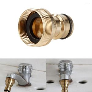 Bathroom Sink Faucets 23mm Tap Adapters Copper Hose Coupling Adapter Connector Prevent Leaking Garden Tubing Repair Watering Gun Fittings
