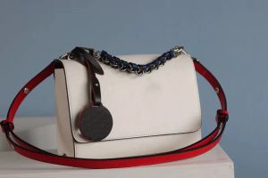 Classic Original luxury designer women bags purse Twist and DenimTwisty handbag leather shoulder bag Crossbodys handbags pochette water ripple
