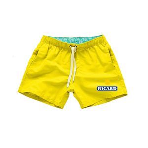 شورتات رجالية ملابس سباحة شاطئ سريع الجفاف ملابس سباحة رجالية Sunga Boxer Pants Ricard شورت سريع الجفاف 230330