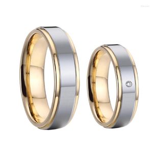 Wedding Rings Designer Western Marriage Couple Sets For Men And Women Lover's Alliance Fashion Stainless Steel Jewelry