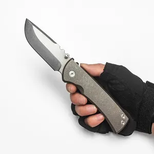 Limited Edition Chaves Redencion Custom 228 Folding Knife Strong S35VN Blade Titanium Handle Practical Outdoor Equipment Pocket EDC Tactical Survival Tools