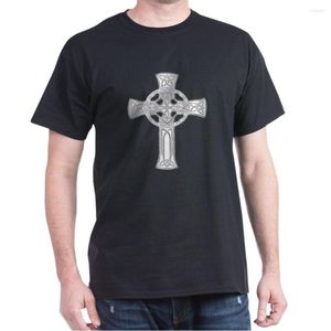 Herr t-skjortor latinska tecken på korset t-shirt tro