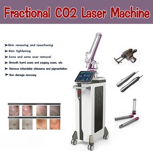 Rimozione del tatuaggio del laser CO2 ringiovanimento della pelle Nanometro frazionario 10600nm Macchina di bellezza multifunzionale Dispositivo di rimozione della cicatrice dell'acne di comedone