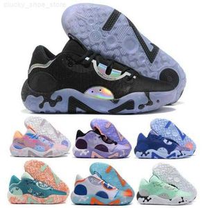 Basketball Shoes Sneakers Women Trainer Infrared Painted Fluoro Weekend Fog Grey Mint Green 2022 Sports Paul George Pg 6 Mens 6S Pg6 Size 36 - 46