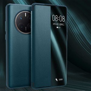 Handyhüllen Dome Kameras 360 Vollständige Abdeckung Stoßfest Flip Phone Case für Huawei P50 P40 Pro Plus Lite P30 Mate 50 40 30 20 RS 20X 10 Pro 9 Folding P230317