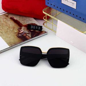 Мода G Письмо роскошные солнцезащитные очки Big G Sunglasses Women 2022 Новая прямая мода текстурированность