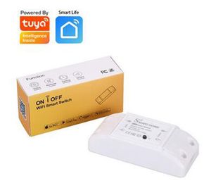 Tuya Wifi Switch Akıllı Ev Kontrol Kesici DIY Kablosuz Uzak Domotica Işık Otomasyon Röle Modülü Uygulama Denetleyicisi Alexa Amazon Google Assistant Vs AQARA