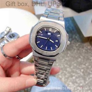 لـ Superclone Mens 3K 5711 Watches 8mm Cal324c Pate Pate Philipp Baida Guangbian Men Men's Nautilus التقويم المصنوع من الفولاذ الفولاذ المضيء في ساعة معصمة DWTB