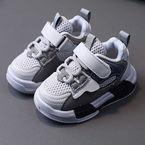 Athletic Outdoor Baby Toddler Shoes For Boys Girls Breattable Mesh Little Kids Casual Sneakers Non-Slip Children Sport Shoes Tenis W0329