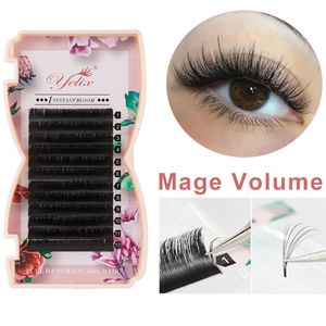 Makeup Tools Yelix Mega Volume Lash Easy Fanning Personal Extension Fan Natural Professional Architectural 230330