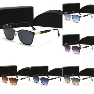 Fashion Designer Sunglasses Goggle Beach Sun Glasses For Man Woman Eyeglasses 18 Colors AAA Quality with box