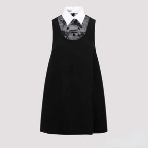 Spring summer casual polo dress Women lace Dress Designer dresses Fashion sleeveless party A-line skirt Sexy skirts skims
