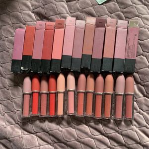 Lips Makeup 4.5g Lustre Matte liquid lipstick Lip Gloss 12 Different Colors Cosmetic