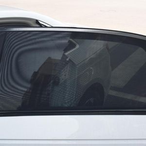 Bil Sunshade 2st Side Window Shade Scade Screen Cover Effektivt Filtrera myggor