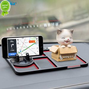 Yeni Silikon Araç Anti-Slip Mat Otomatik Telefon Tutucu Yapışkan Anti Slayt Anti Slayt Telefon Montaj Parkı Numarası Araba Pad Mat Araba Aksesuarları