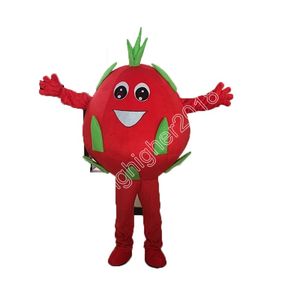 frutta Apple Pitaya Peach Pineapple Mascot Costume personalizza Cartoon Anime personaggio a tema Costumi di compleanno di Natale per adulti