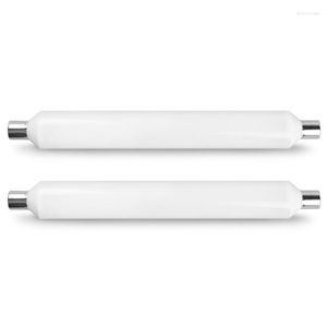 10pcs S19 LED Mirror Light 8w end tube 270 درجة طبقة الحمام AC85-265V