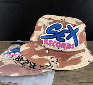 Эксклюзивная шляпа CH Fisherman Mattyboy Bucket Sex Records Casual Camouflage Basin Hats2658411