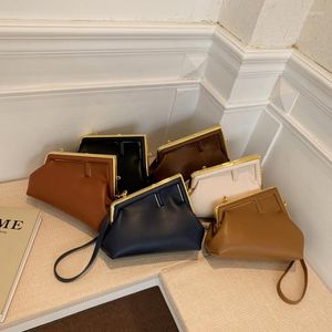 Evening Bags Shoulder For Women Soft Purse Leather Handbags Messenger Crossbody Bag Vintage Retro