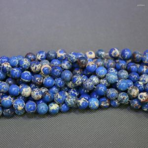 Choker Royal Blue Imperial Emperor Stone Necklace Sediment Slice Loose Beads Drilled Slab Women Fashion Accessories Jewelry Making