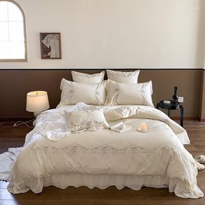 寝具セットロマンチックなフレンチプリンセスウェディングセット