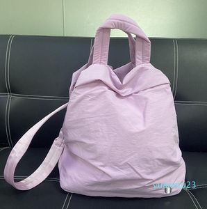 Casual messenger axelväskor ryggsäck kvinnor 19l stor kapacitet crossbody gym yogo väska ll#80 22 22