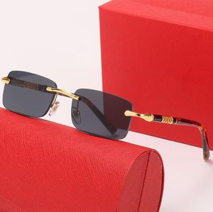 Neue Kajia-Sonnenbrille mit Plattenbein Kleine quadratische Sonnenbrille für Herren in Europa und Amerika Hochwertige Luxus-Sonnenbrille für Damen