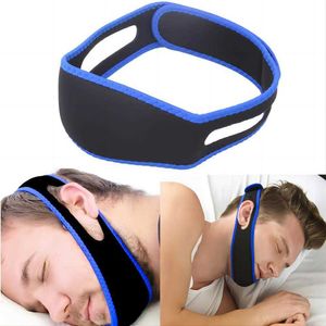 Accessoire pour la maison Anti-ronflement Jugulaire Réglable Néoprène Stop Support Ceinture Anti-Apnée Mâchoire Solution Sommeil Dispositif 2023