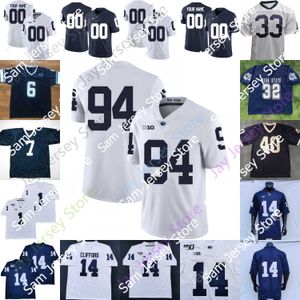 PSU Penn State Football Jersey NCAA College Jonathan Sutherland Dixon Drew Allar Marcus allen Joe Paterno KJ Hamler Cain Freiermuth Parsons Dotson