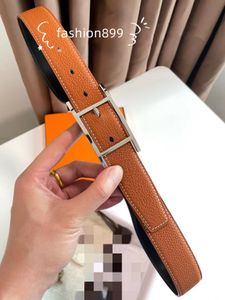 designer belts men's classic fashion business casual belt wholesale mens waistband womens metal buckle leather width 3.2-3.8cm HY206