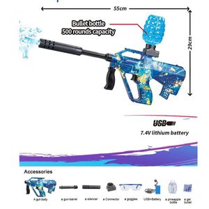 New Aug Toy Gun Water Gel Blasters Electric Hydrogel Toy Rifle Gun Airsoft Gun Pistol For Adults Children Boys Birthday Gifts