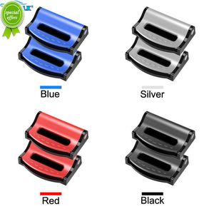 New 2pcs Universal Car Seat Belts Clips Safety Adjustable Auto Stopper Buckle Plastic Clip Interior Car Safety Belt Accessories