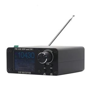 Radio SI4732 ATS80 PORTABLE Shortwave FM AM Frekvensmottagare Byggd inladdningsbart batteri högt ljud 230331