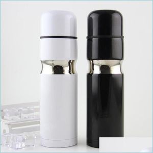 Water Bottles 500Ml Stainless Steel Vacuum Flask Perfect Gift Thermal Cup Double Layer School Travel Drop Delivery Home Garden Kitch Dhnac