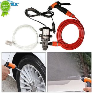 New Car Wash 12V Car Washer Gun Pump High Pressure Washer Gun Crean Care Care Portable Washing Macher電気洗浄ツール