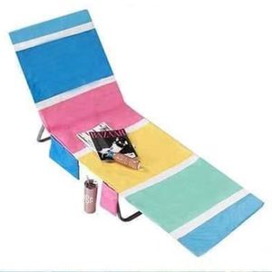 Nuove coperture per sedie da spiaggia in microfibra Asciugamano da spiaggia per il tempo libero a colori Stampa leopardata Stampa digitale 75 * 210 cm