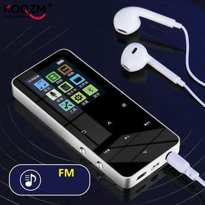 MP3 MP4 Players 18 -дюймовый металлический сенсорный музыка BluetoothCompatible 50 FM Radio Video Play Ebook Hifi Walkman без карты 230331