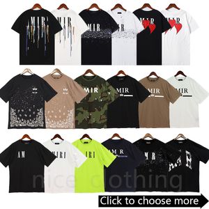 Mens Designer T Shirts Womens Luxury Shirts Printed Fashion Man T-Shirt Luxury Brand Tops Quality Cotton Casual Tees Kort ärm Hip Hop Streetwear T Shirts