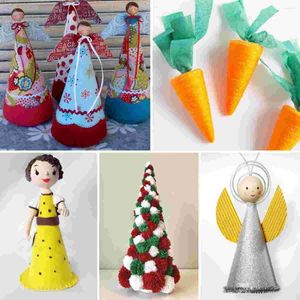 Party Decoration Foam Cone Craft Cones Christmas Children Crafts Diy Bottle Ornament Decorations Table Tree Covers Floral Holiday