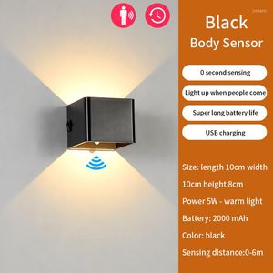 Table Lamps 5W Square LED Wall Light Outdoor Waterproof IP65 Porch Garden Lamp Bedside Room Bedroom Decoration Lighting