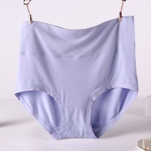 Women's Panties V001 4Pcs/Lot High Waist Plus Size Lenceria Briefs For Women Bamboo Fiber Panties Seamless Lingerie Underwear Bragas Mujer 230414