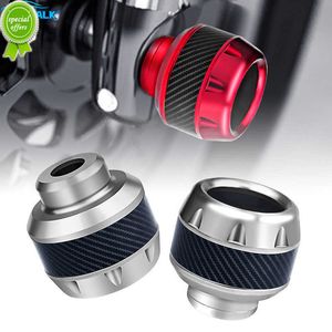 Neue 2 Stück Aluminiumlegierung Universal Motorräder Fallschutz Explosionsgeschützte Gabel Cups Sliders Crash Moto Zubehör