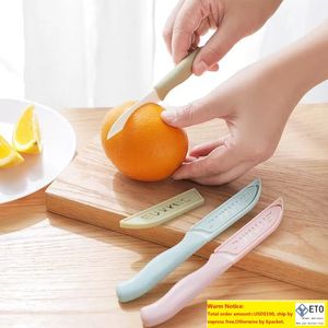 High Quality Mini Ceramic Knife Plastic Handle Kitchen Knife Sharp Fruit Paring Knife Home Cutlery Kitchen Tool Accessories