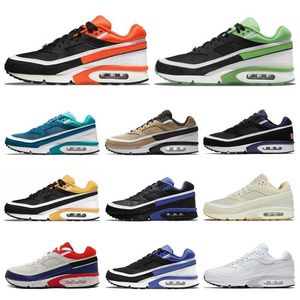 BW 90 Sneakers Herren Damen Laufschuhe OG Rotterdam Persian Violet Marina Blue Green Red Purpue Plum Cap Obsidian Flax Cream Lyon Los Angeles Armory Navy Trainer