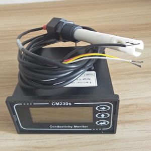 CM-230S Conductivity Monitor Tester Meter Digital Electric Conductivity Rate Detector Instrument 0-2000us cm Error 2% Continuous