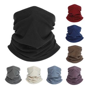 Scarf Scarves Wraps Shawls Sarongs Winter Keep Warm Solid color new autumn and winter Bib outdoor warm and windproof sports neck cover riding and running multifuncti