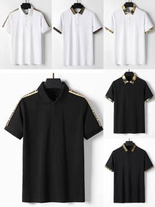 2023 공식 여름 남성 및 여성 디자이너 폴로 티셔츠 슬림 티셔츠 패션 브랜드 탑 남성 캐주얼 셔츠 럭셔리 의류 스트리트 반바지 소매 의류 SIZE M-3XL