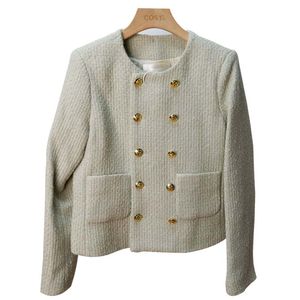 Kadın Ceketler Tasarımcı Kadın Ofis Kıyafeti İş Takımı Güzel şekil dış giyim Gevşek Fit Tasarım Bahar Sonbahar Kış Palto Üst Katlar