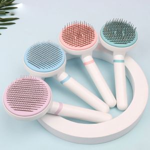 Cat Brush for Shedding, Cat Brushes for Indoor Cats,Cat Brush for Long or Short Haired Cat and Dog, Cat Grooming Brush Cat Comb for Kitten Rabbit Massage Removes Loose Fur